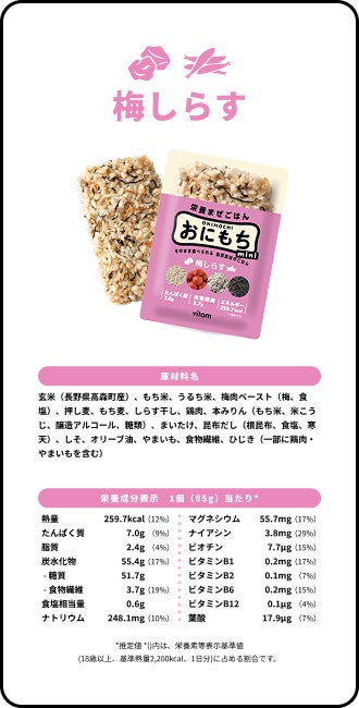 画像4: 完全栄養食「おにもち mini」登場。新生活の朝ごはんに寄り添う少量主食