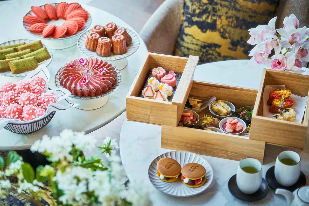 画像: 和のアフタヌーンティー「桜 in 東京」