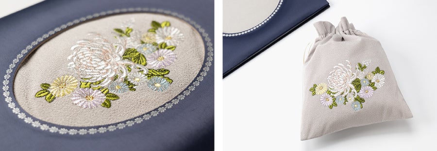 画像: 静かな想いを伝える弔電「菊結(きくゆい)」