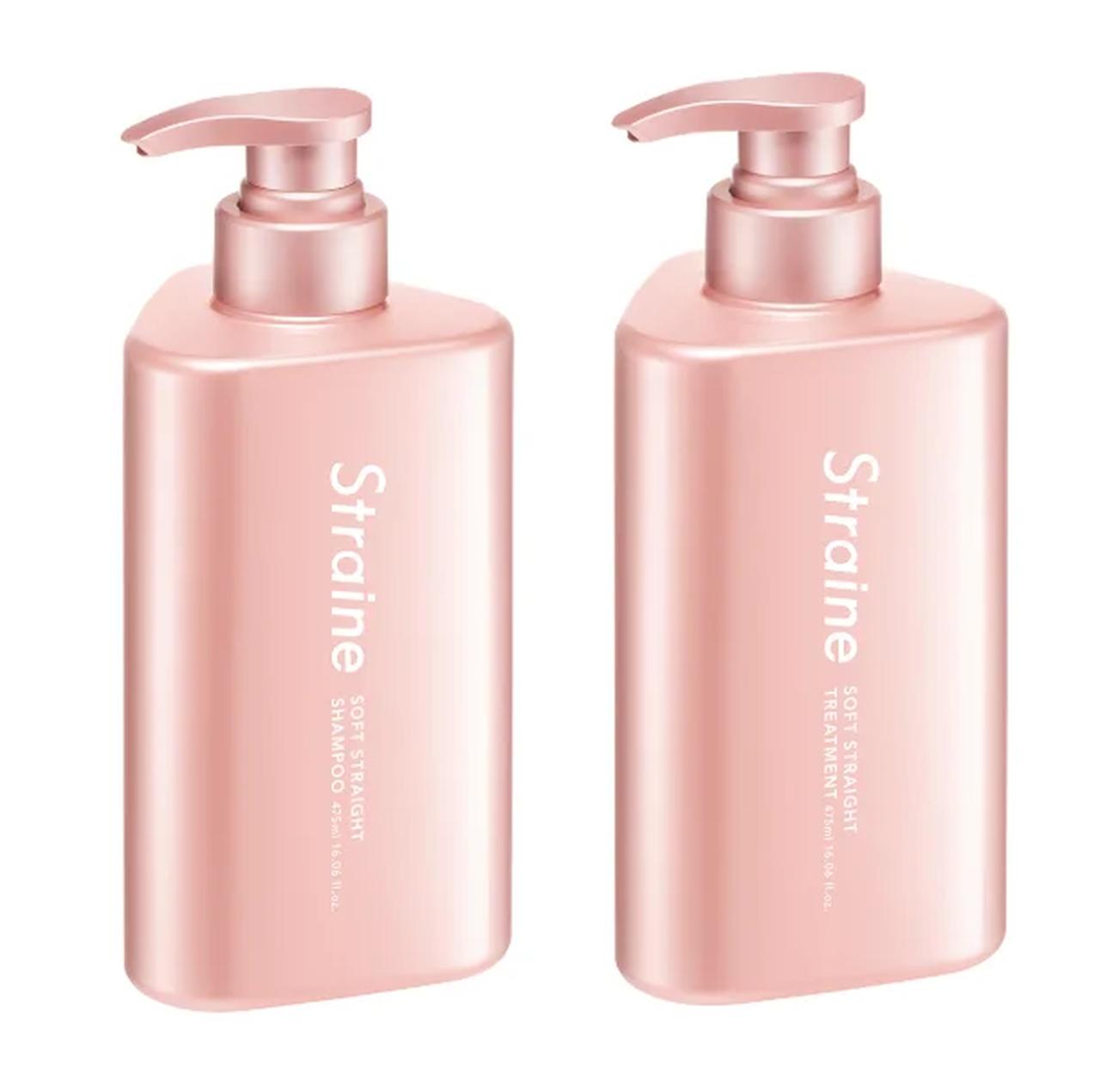 画像: STRAIGHT SHAMPOO[SOFT]／STRAIGHT TREATMENT [SOFT]　細い髪用 ［容量/ 価格］ 本体 475mL /各1,980円(税込)、詰め替え用 400mL/ 各1,540円(税込) シャンプー＆トリートメント1回お試し用 10mL/165円(税込)