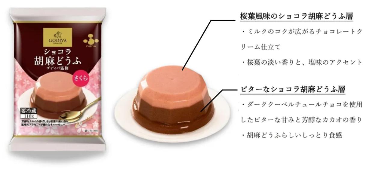 画像: 2層仕立てで楽しむ、春の香りと濃厚ショコラ