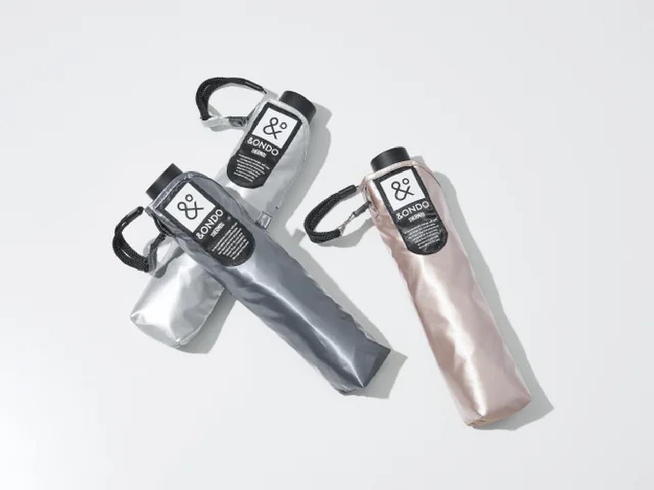 画像: 『COOL遮熱 日傘（SG-C602F）』 色 　　：SL（シルバー）、MGY（メタリックグレー）、RG（ロゼゴールド） サイズ ：全長（収納時）：24.5㎝ / 全長（使用時）：56.5㎝ / 直径：97㎝ 重量 　：約210g 特長 　：・遮熱率 40％以上 / 遮光率 100％ /UVカット率 100％（UPF50+）/ 近赤外線カット率 99.9％以上 ・パールコーティング・機能性ラミネートフィルムを重ねた2.5層構造の生地を使用