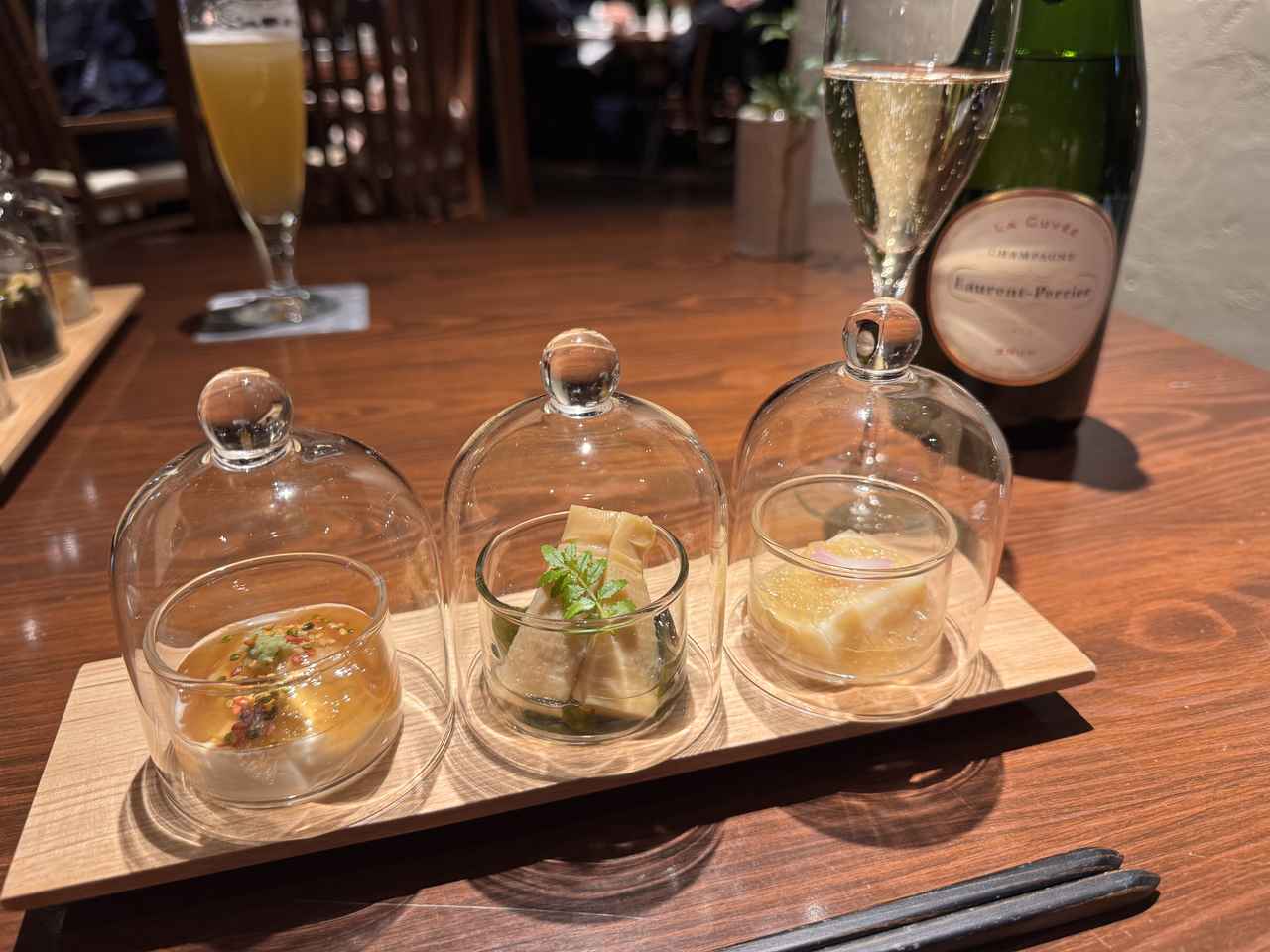 画像1: 春の滋味を味わう、3種の前菜とお造り