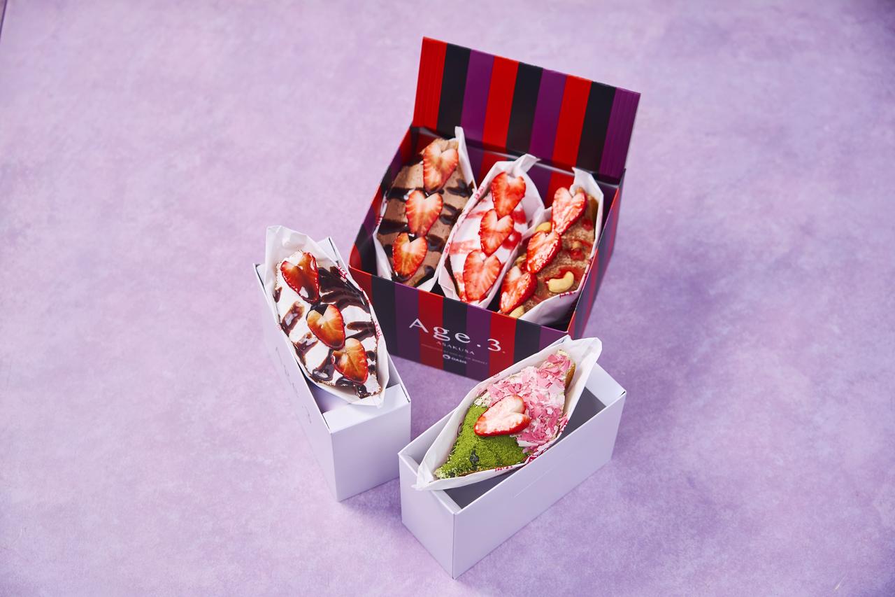 画像: Age.3 ASAKUSA｜食べ歩きにもぴったりな新感覚スイーツ