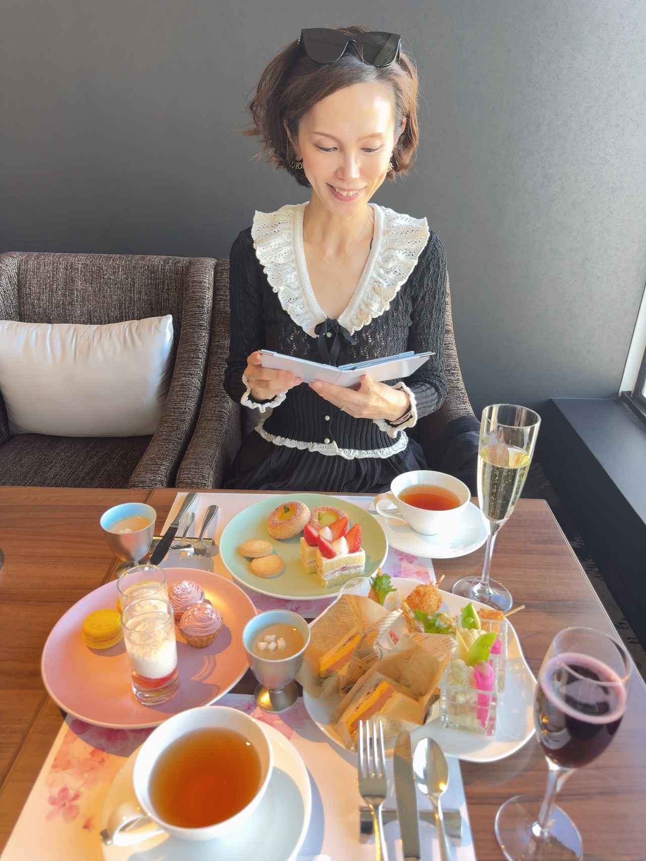 画像4: 桜の開花を旬の味覚で祝う♡春色アフタヌーンティー【京王プラザホテル】