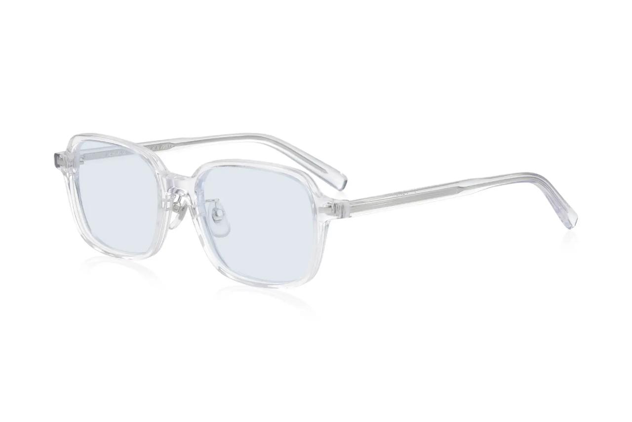 画像: フレーム：NC3037G-5A フレームカラー：C4 クリア レンズ：CS-Blue 金額：カラーレンズ代込み¥15,000（税込） www.owndays.com