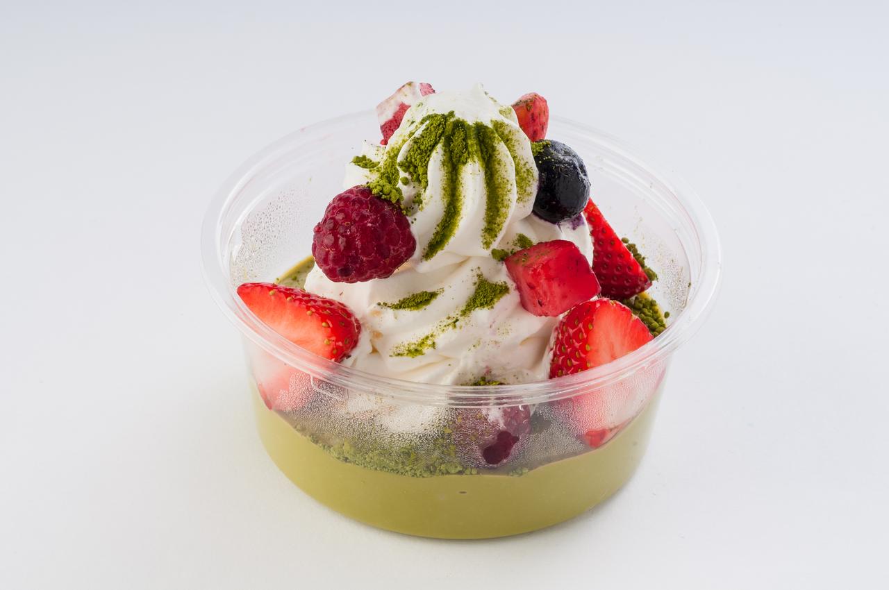 画像: 抹茶プリン（販売店舗：東北HERO'S CAFE ） ⓒRakuten Eagles