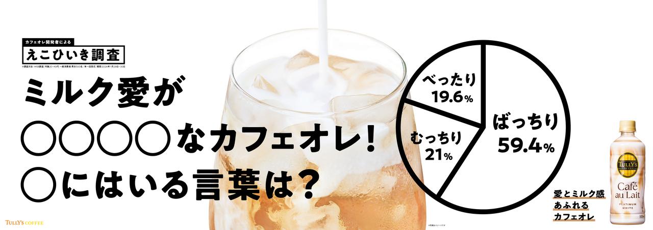 画像1: カフェオレ開発者によるえこひいき調査の調査結果