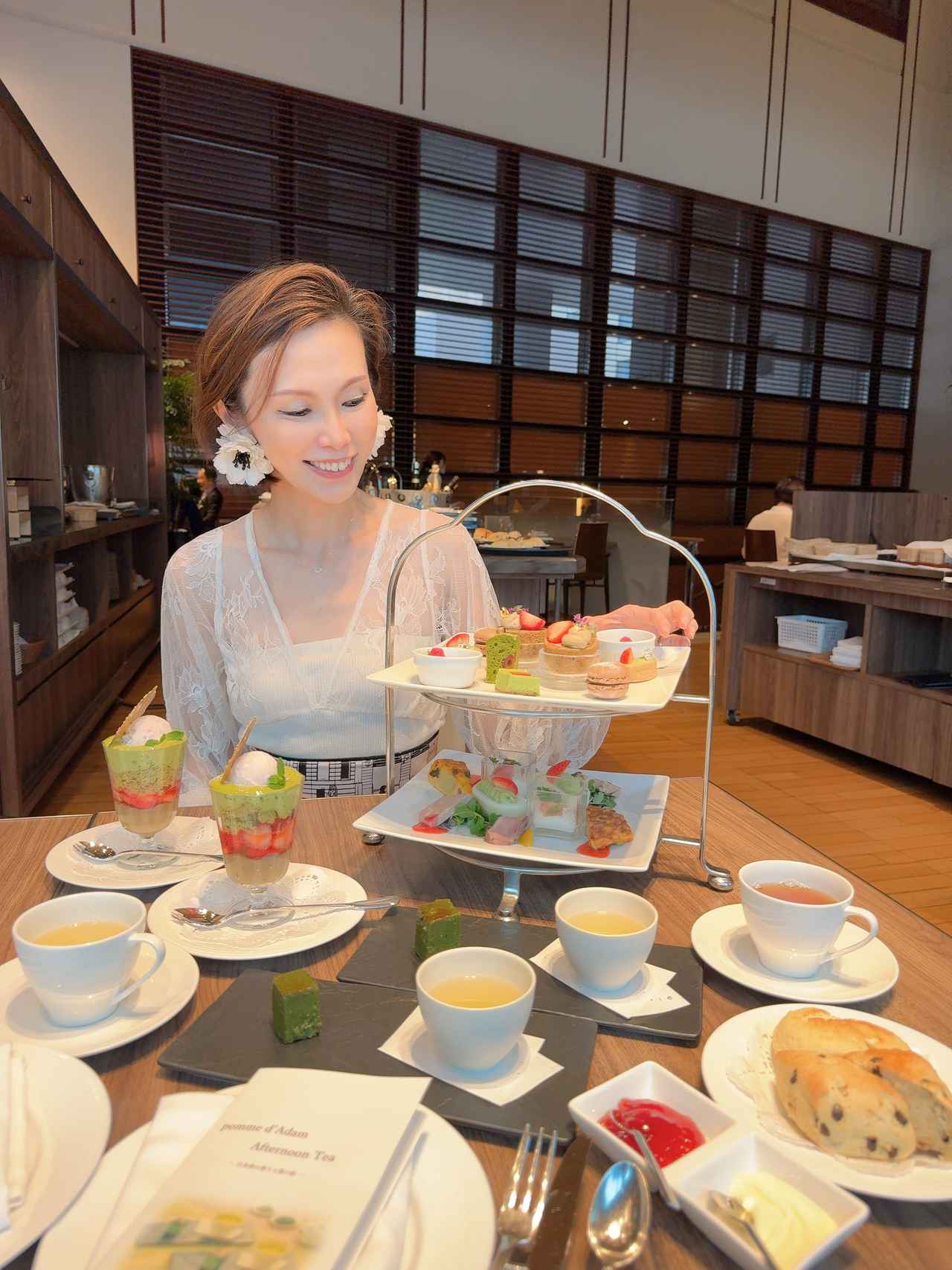 画像5: 日本茶の香りと苺の彩が織りなす、春のご褒美時間♡丸ノ内ホテル「ポム・ダダン アフタヌーンティー」