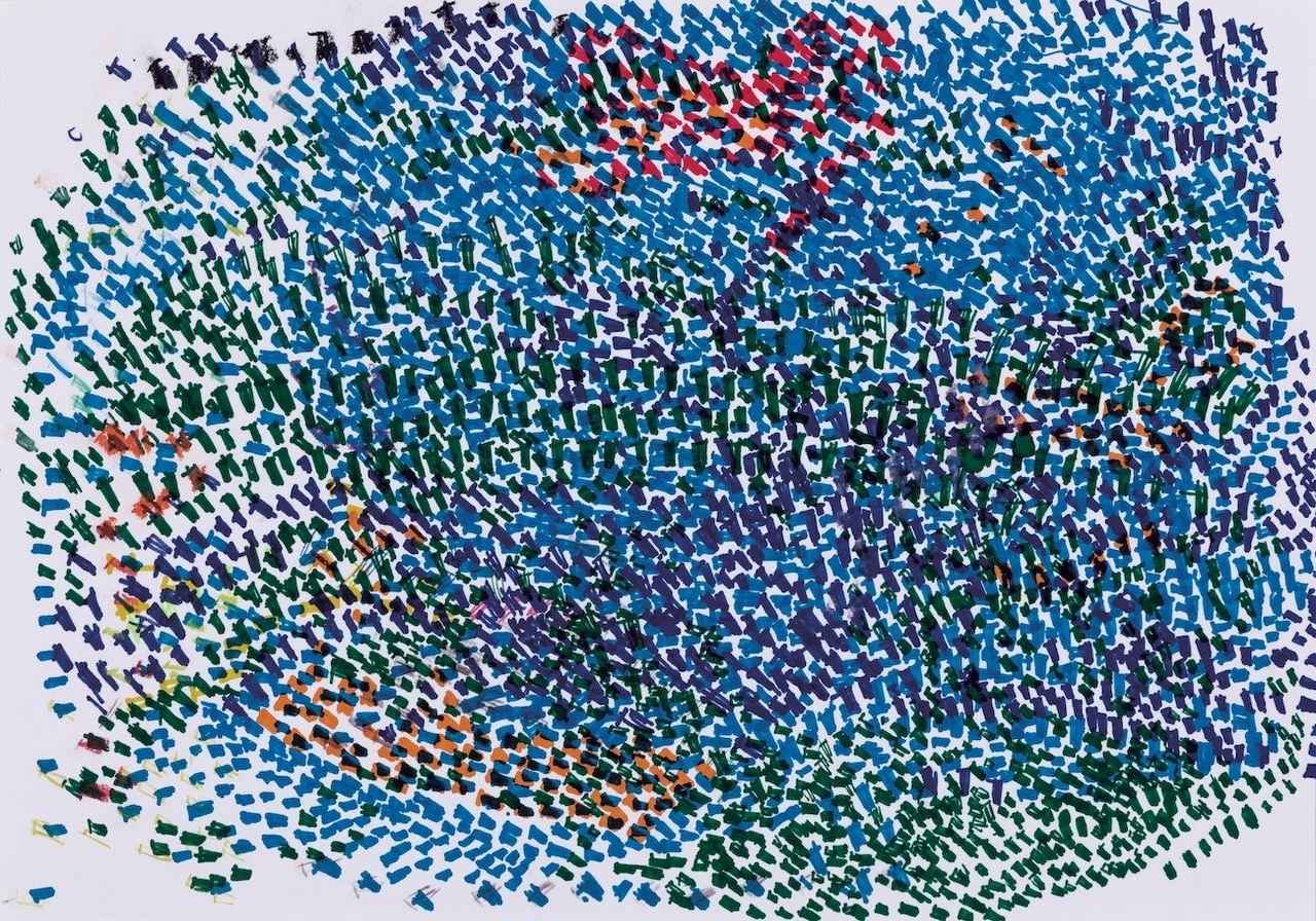 画像: 《（無題）（青）》 工藤みどり