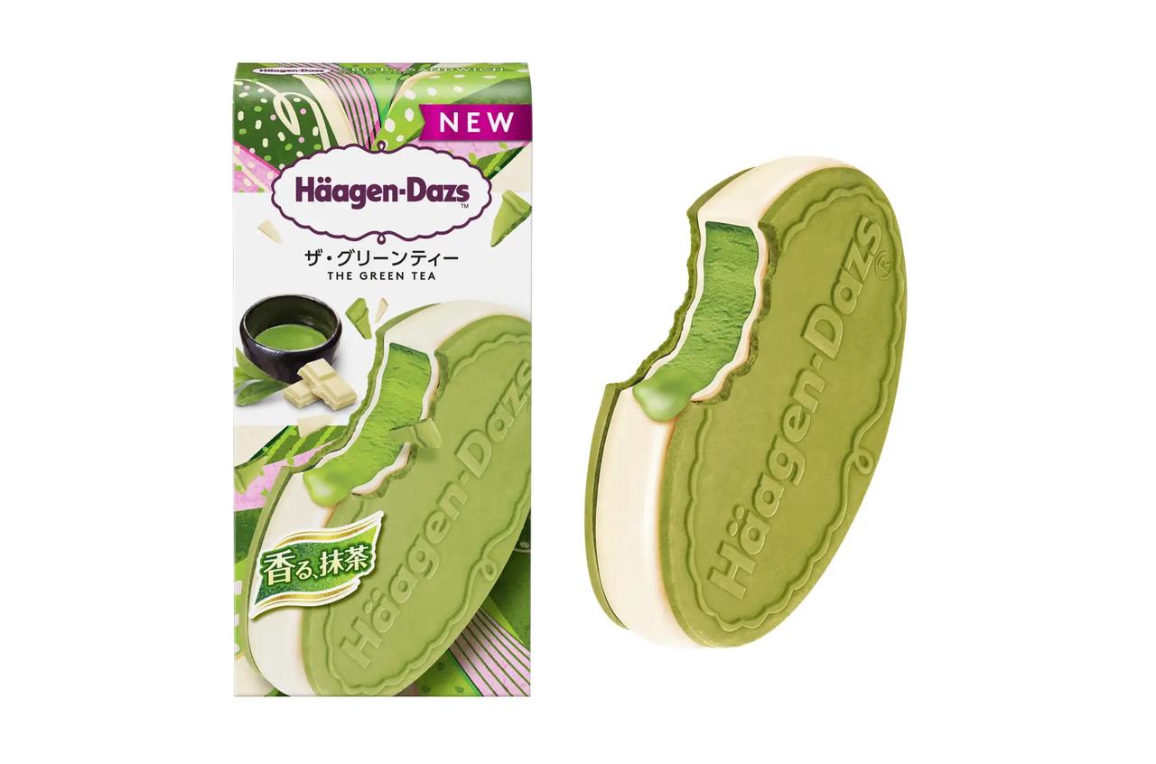 画像: 相性抜群！“抹茶×ホワイトチョコ”の濃厚な味わいのクリスピーサンド