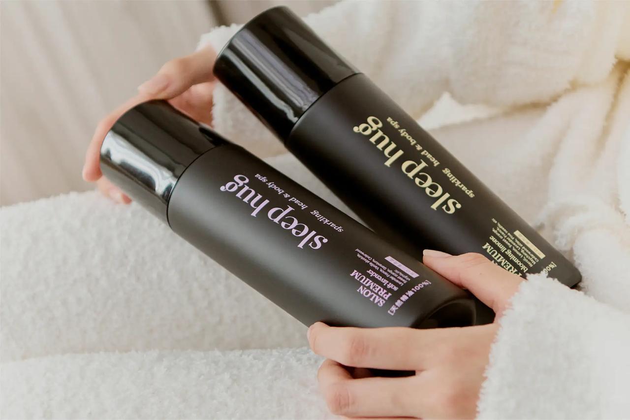 画像: sleep hug炭酸ヘッド&ボディスパ ブルーミングリモーネの香り/ソフトラベンダーの香り 150g 2,200円(税込)