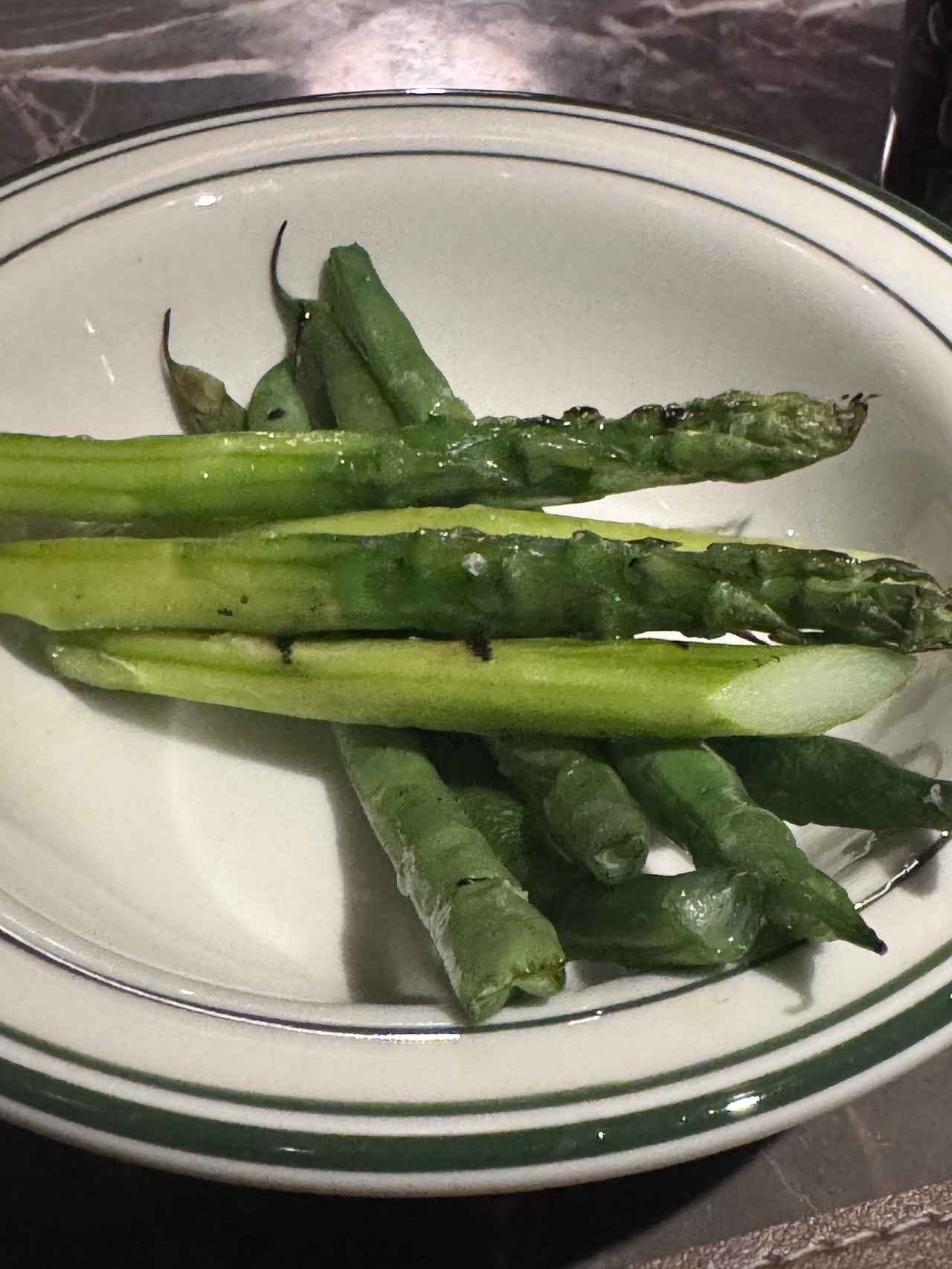 画像: 緑野菜のグリル (アスパラガス)