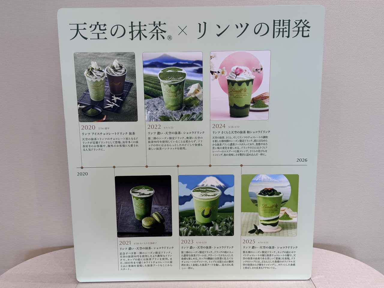 画像1: パフェのように重なる、贅沢な抹茶ショコラドリンク