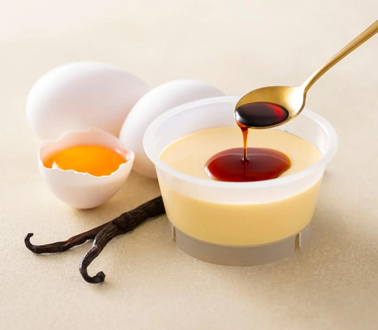 画像1: 卵黄✖純生クリームで濃厚リッチ♡とろける「濃厚カスタードプリン」が4月1日より新発売！