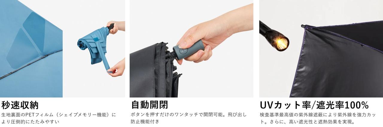 画像2: 圧倒的なたたみやすさを実現　クイックシャットシリーズに新たなラインナップ！