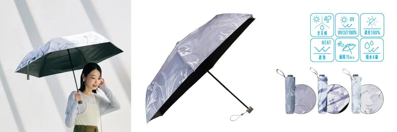 画像: 【NEW】memorif.全天候 折 55cm　3,300円(税込) waterfront-umbrella.com