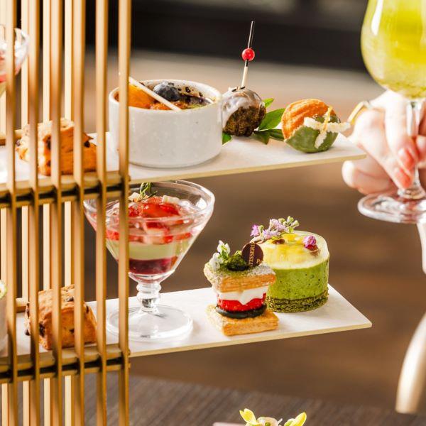 画像3: 芳醇な抹茶が“とろける”春♡東京ベイ潮見プリンスホテル「Velvet Matcha Afternoon Tea」登場