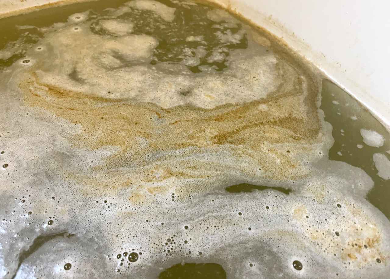 画像: ⚫︎緑色の排水