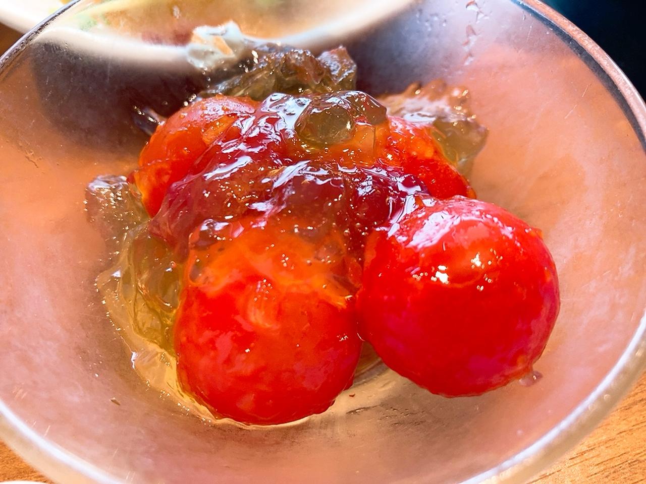 画像: おしゃれなトマトのジュレも