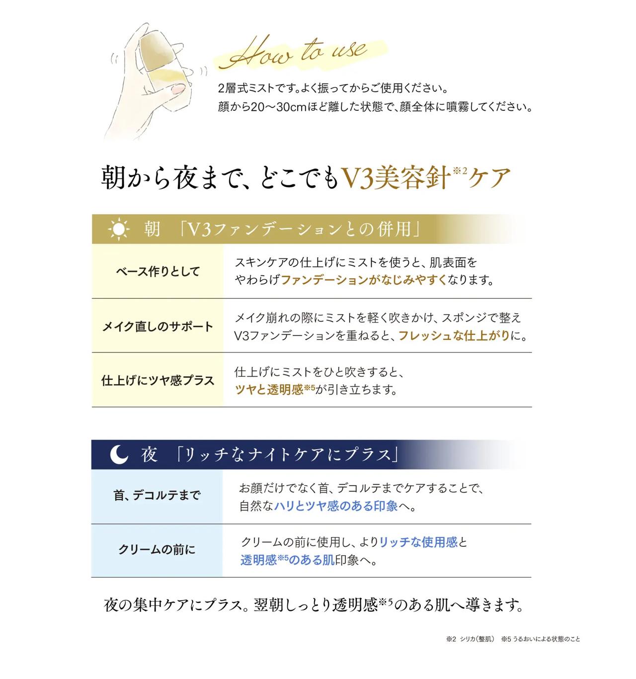 画像: メイクの上からもOK。日中の“レスキュー保湿”に