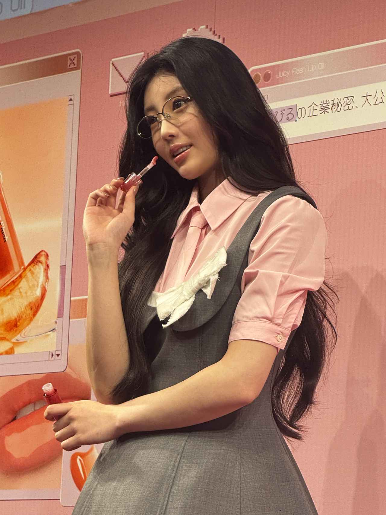 画像2: WONHEEさんが「ジューシーフラッシュリップオイル」発売記念PRイベントに登壇！