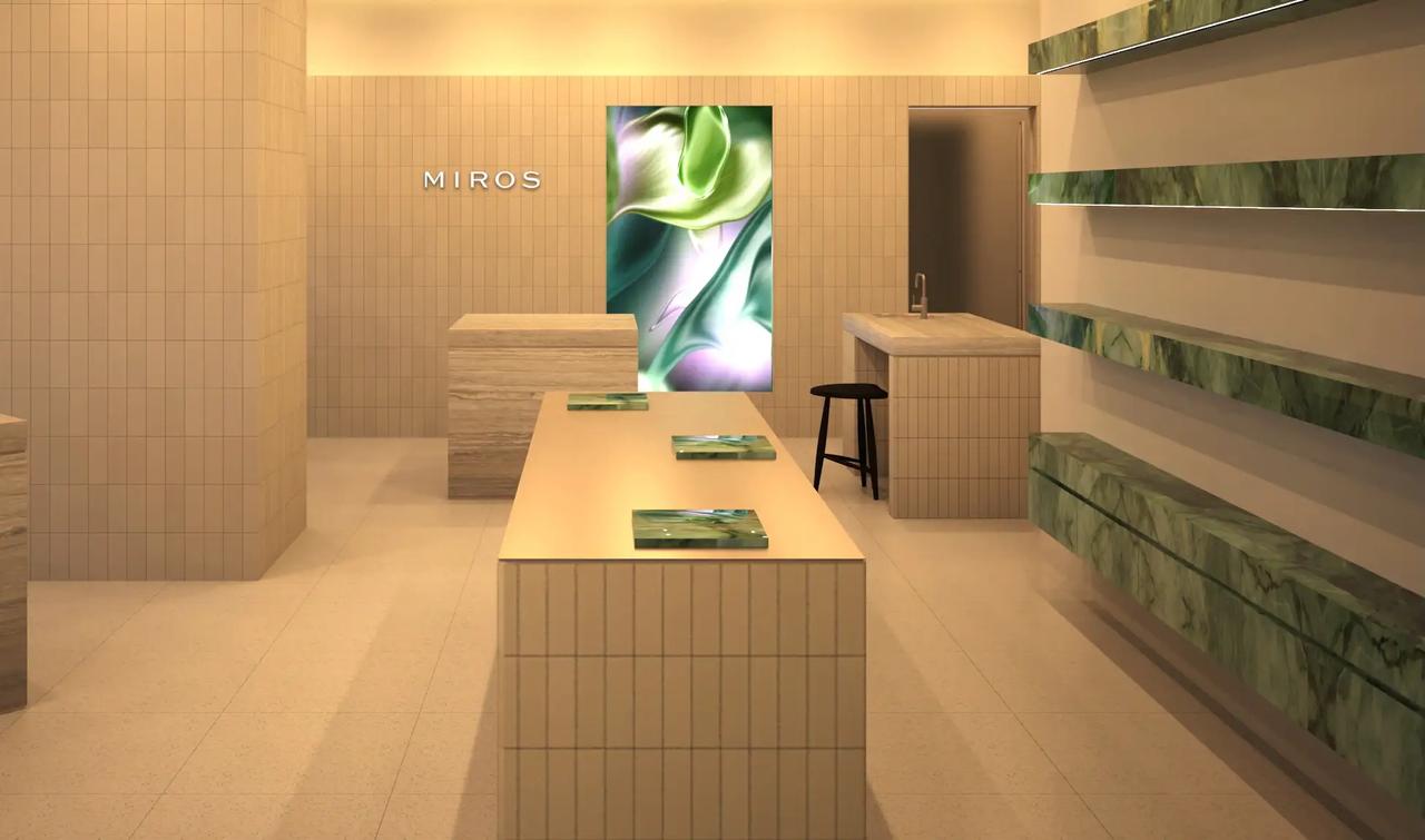 画像: MIROS 表参道 内装完成イメージ