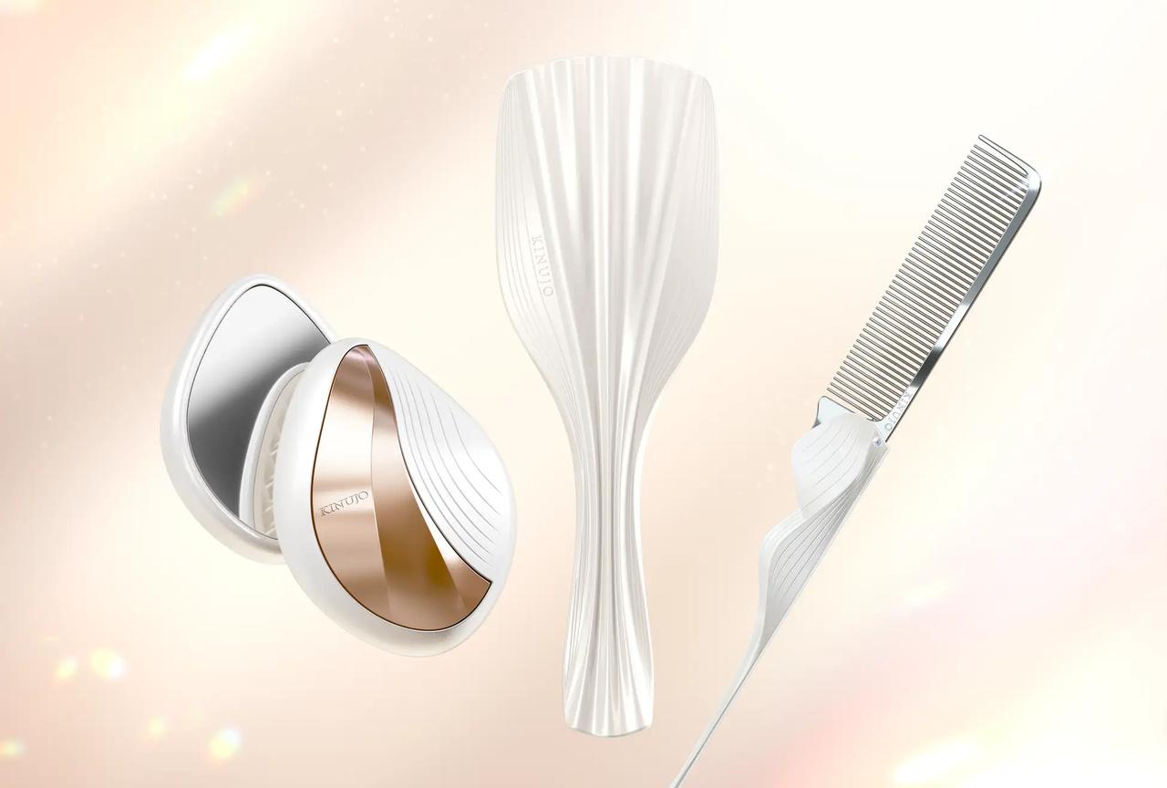 画像1: 3つのブラシで、毎日の髪がもっと扱いやすく