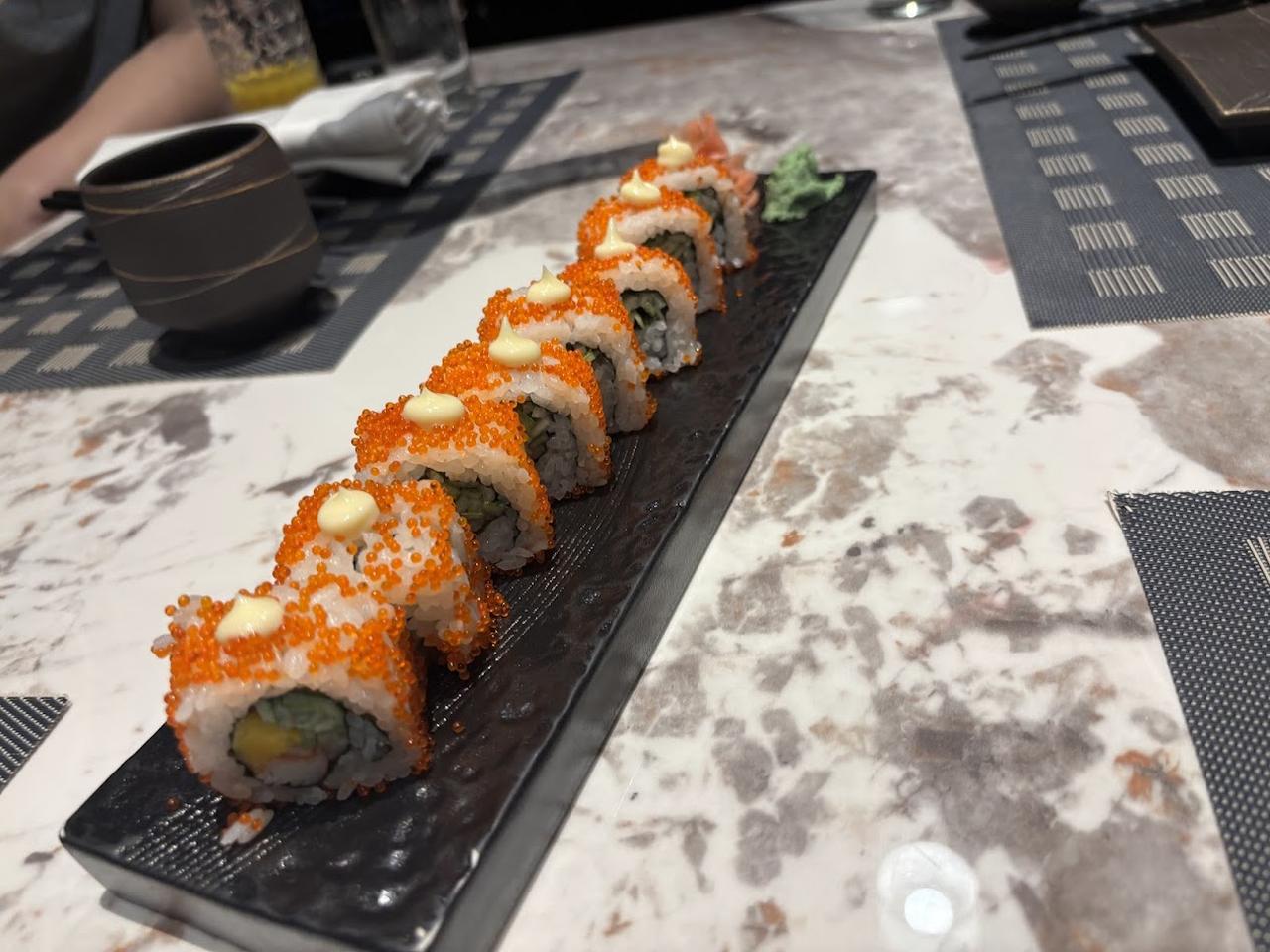 画像: カリフォルニア巻　600ペソ　（1フィリピンペソ　2.63円）