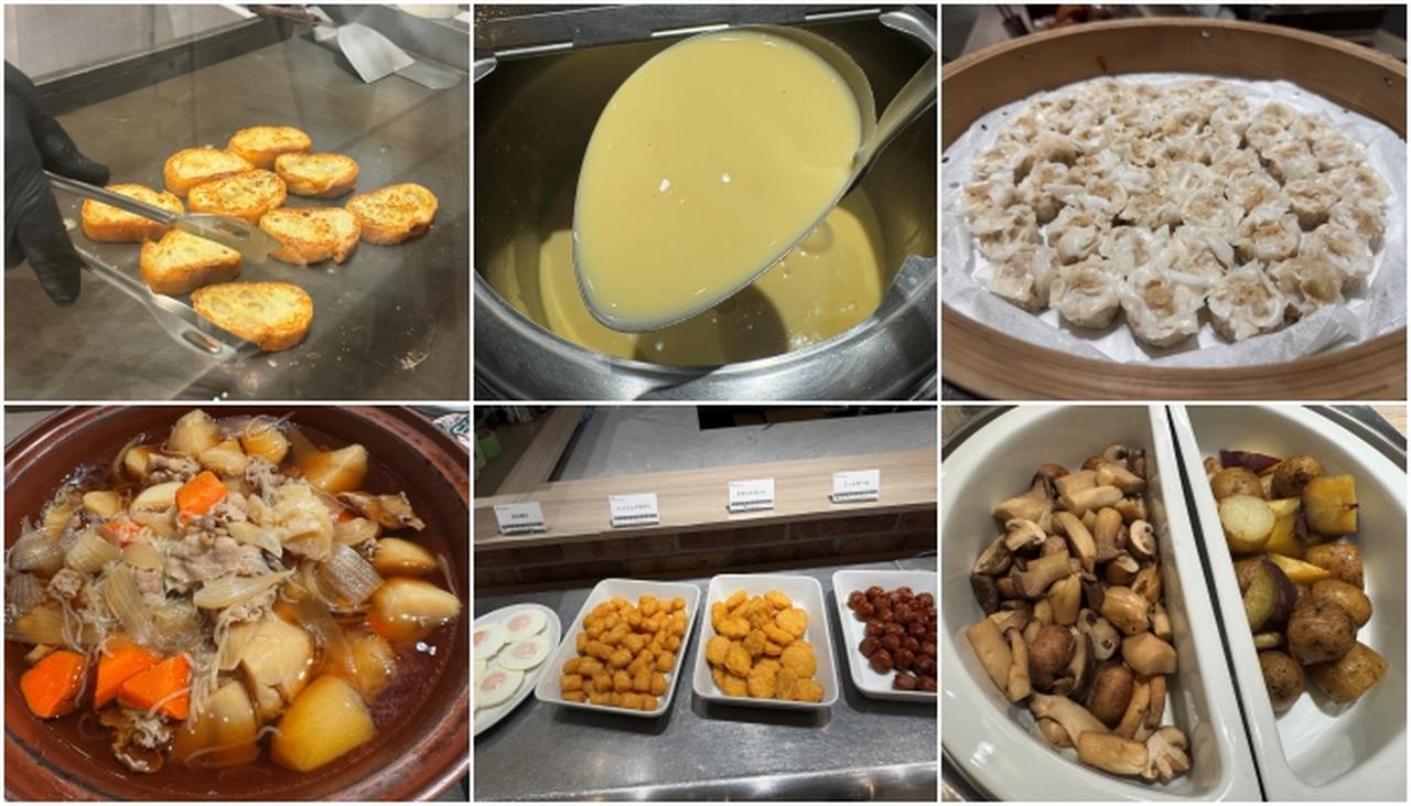 画像2: 朝は40種類のブッフェで“元気をチャージ”