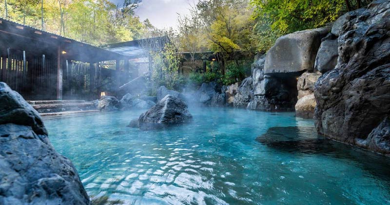 画像: 野天　岩風呂