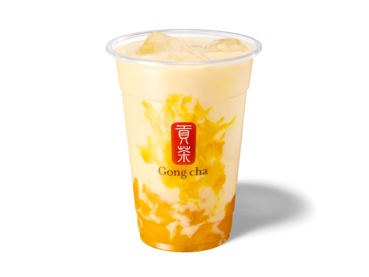 画像: リッチ マンゴープリン ミルクティー（ICED/M）670円