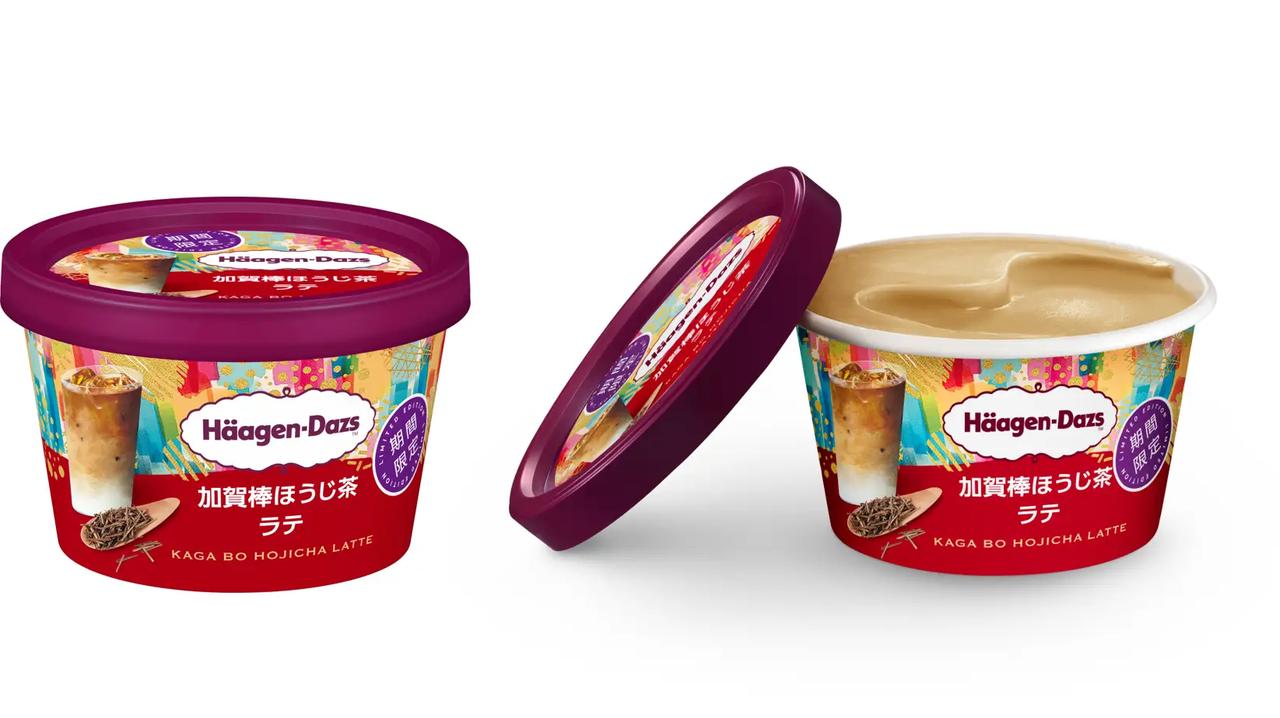 画像1: 【試食レポ】“加賀棒ほうじ茶“の甘く香ばしい味わいを追求した、シンプルなおいしさ　ハーゲンダッツ ミニカップ『加賀棒ほうじ茶ラテ』期間限定新発売！