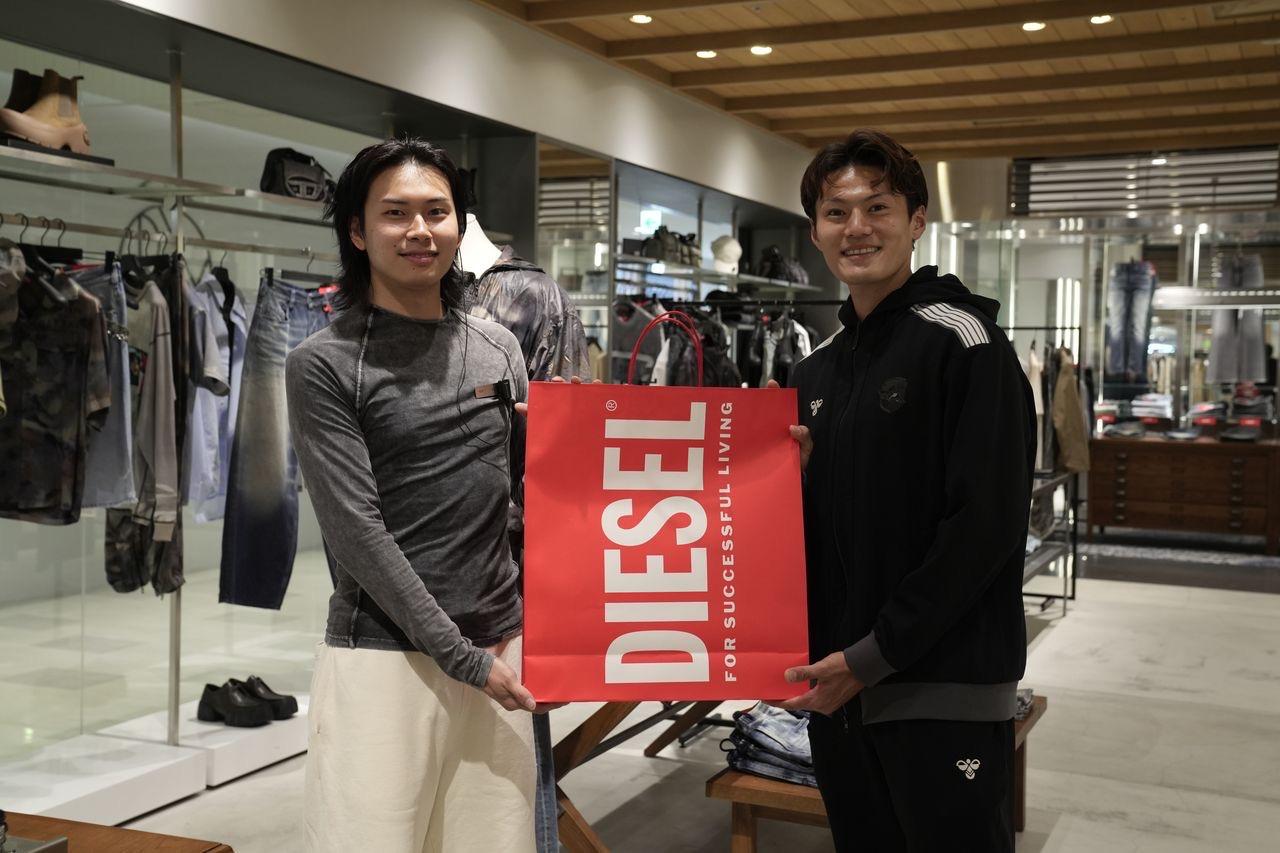 画像3: 細かなこだわりも！呉屋・津久井・松村3選手がそれぞれのコーディネートを披露