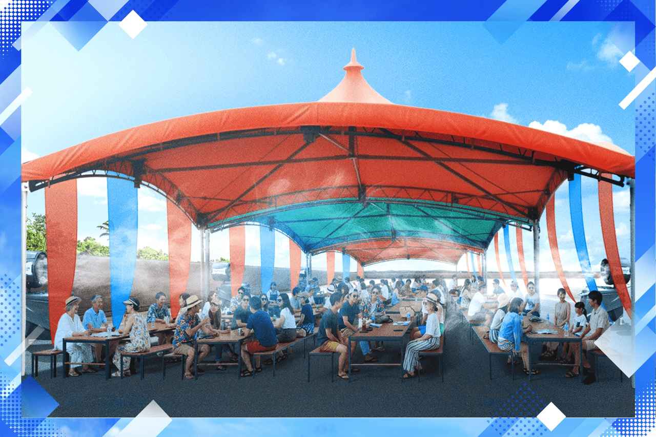 画像: 大型休憩スペース新設で“日陰×涼しさ”を確保