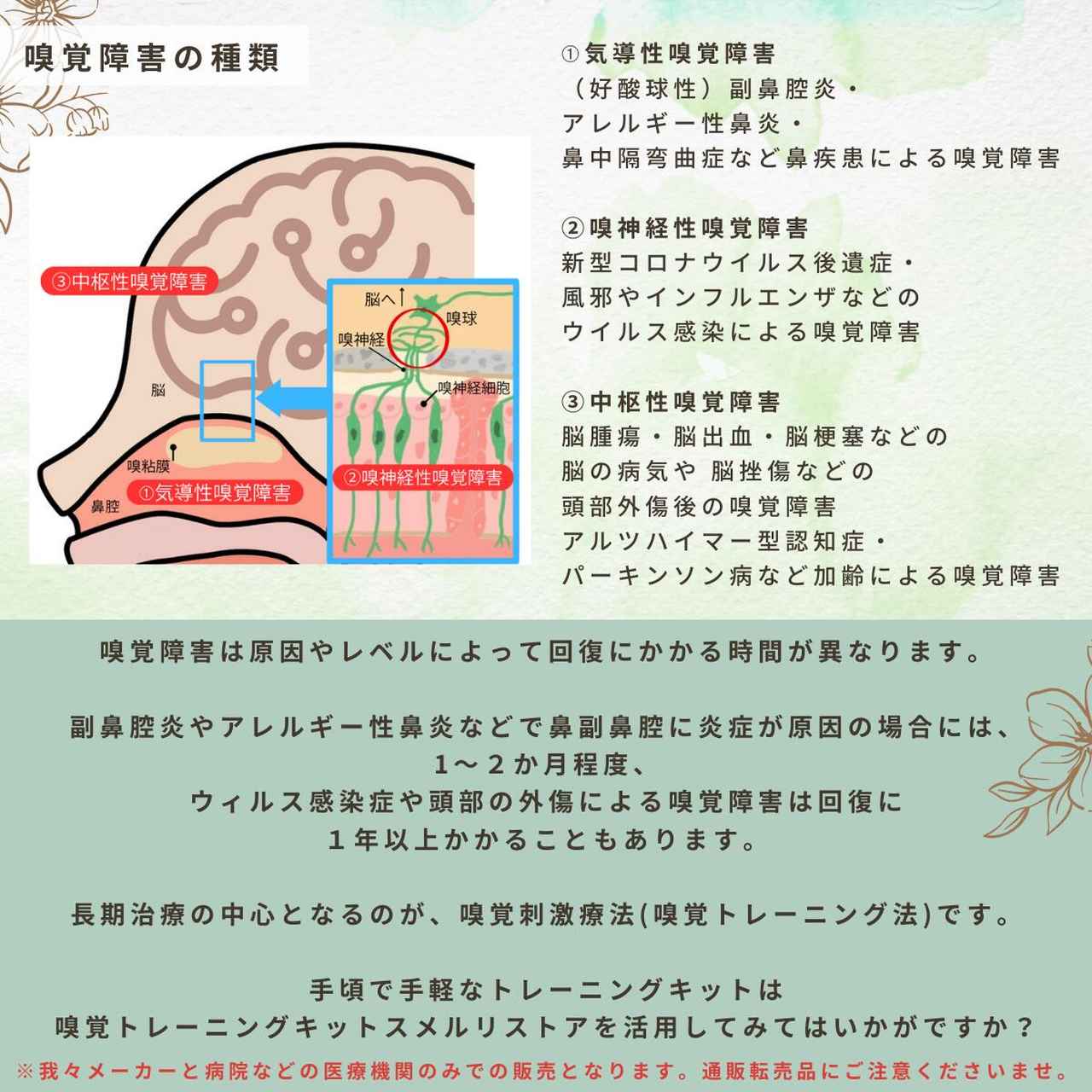 画像2: あらゆるタイプの嗅覚障害に。