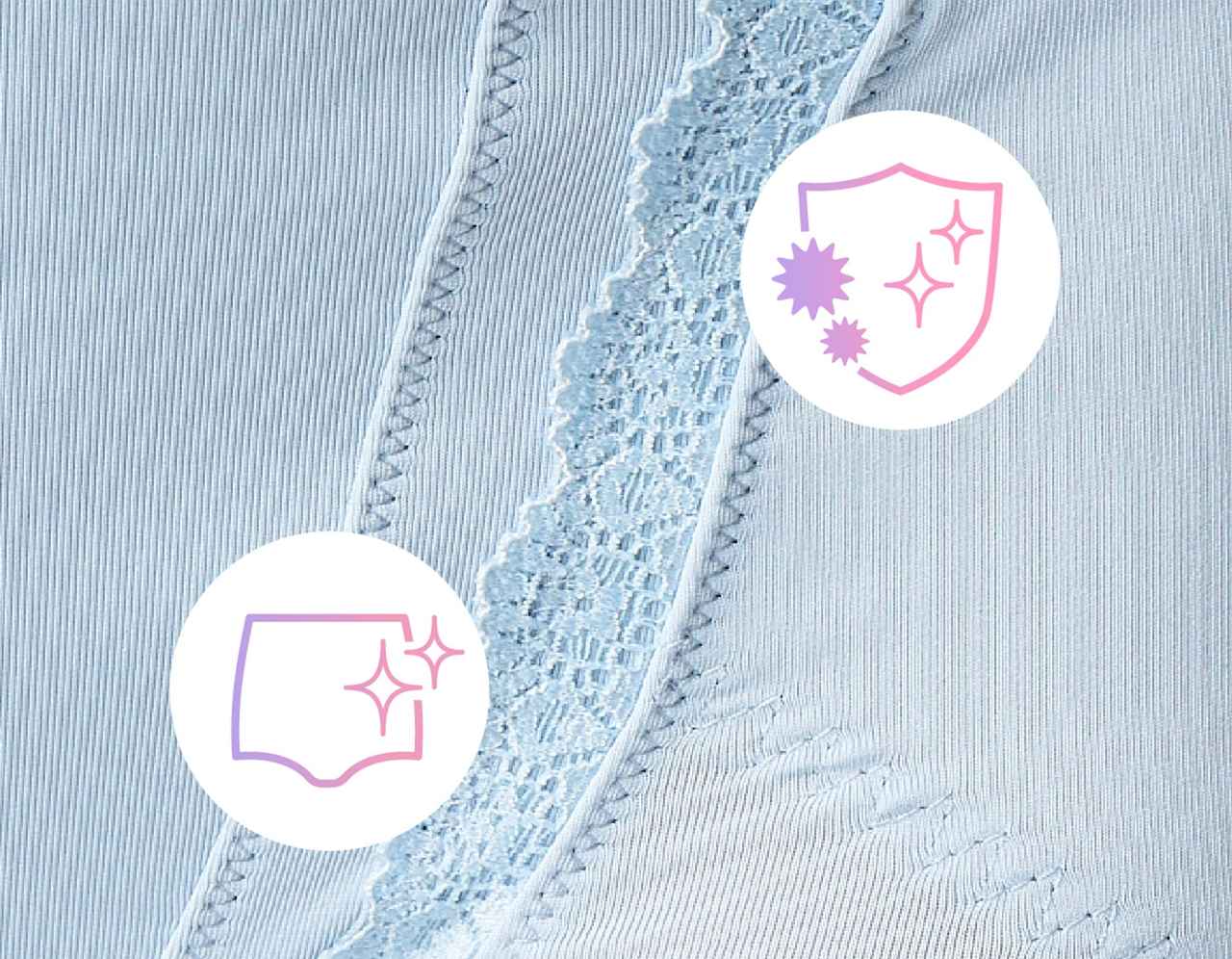 画像4: “下着を替えるだけ”で毎日のゆるみケア♡SIXPADから骨盤底筋ショーツが新登場