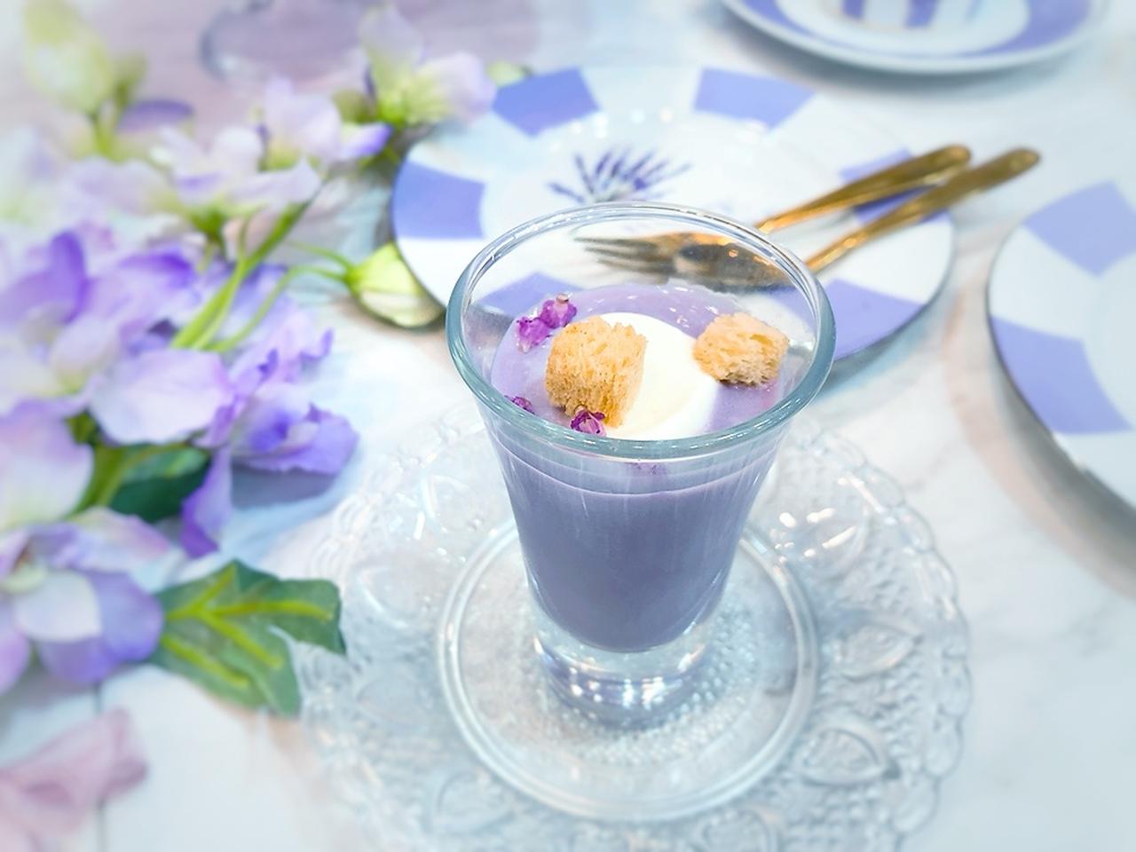 画像9: 美しい藤色に癒されて…♡お花でいっぱいのアフタヌーンティーは、“映え”だけじゃない夢体験！