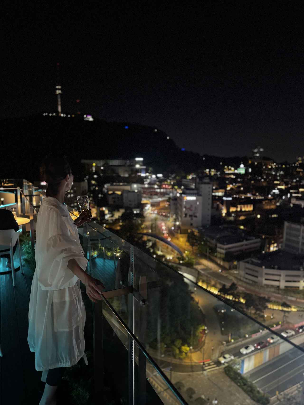 画像: ソウルタワーもみることができます。