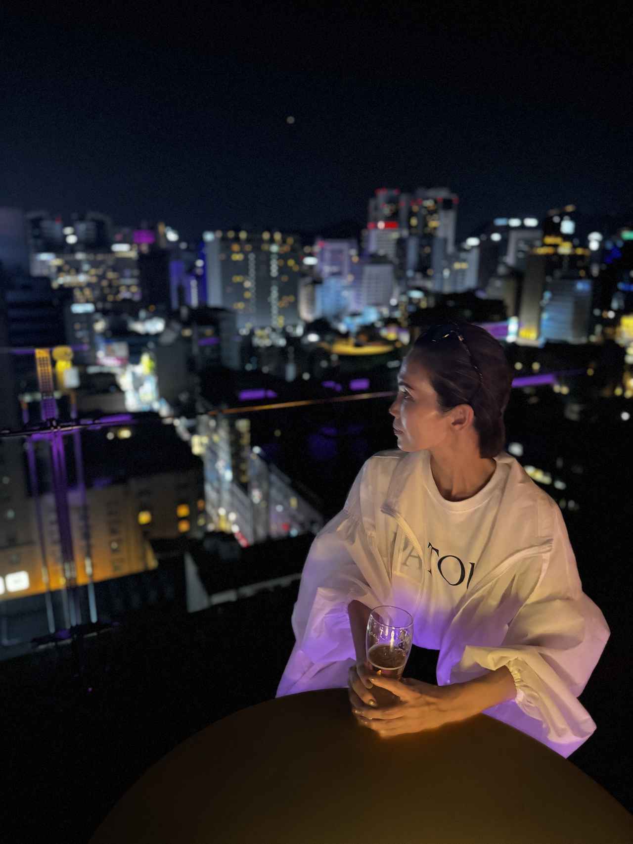 画像: ルーフトップで味わう、ソウルの夜のご褒美。