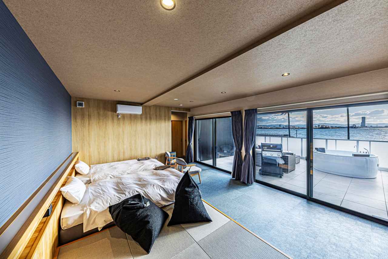 画像: 窓から見える景色［オーシャンジャグジー］
