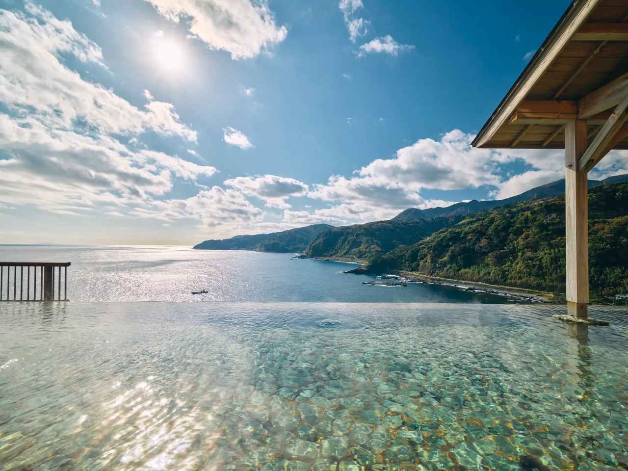 画像: 赤沢日帰り温泉館 露天風呂