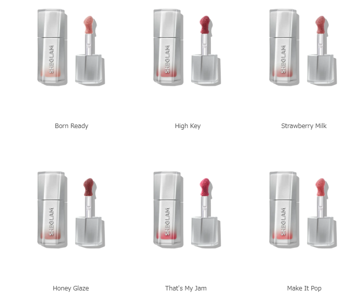 画像: 「Glass Lock Air Gloss」 ・価格：各￥990（税込） ・カラー展開：全６色（オンラインは14色展開）