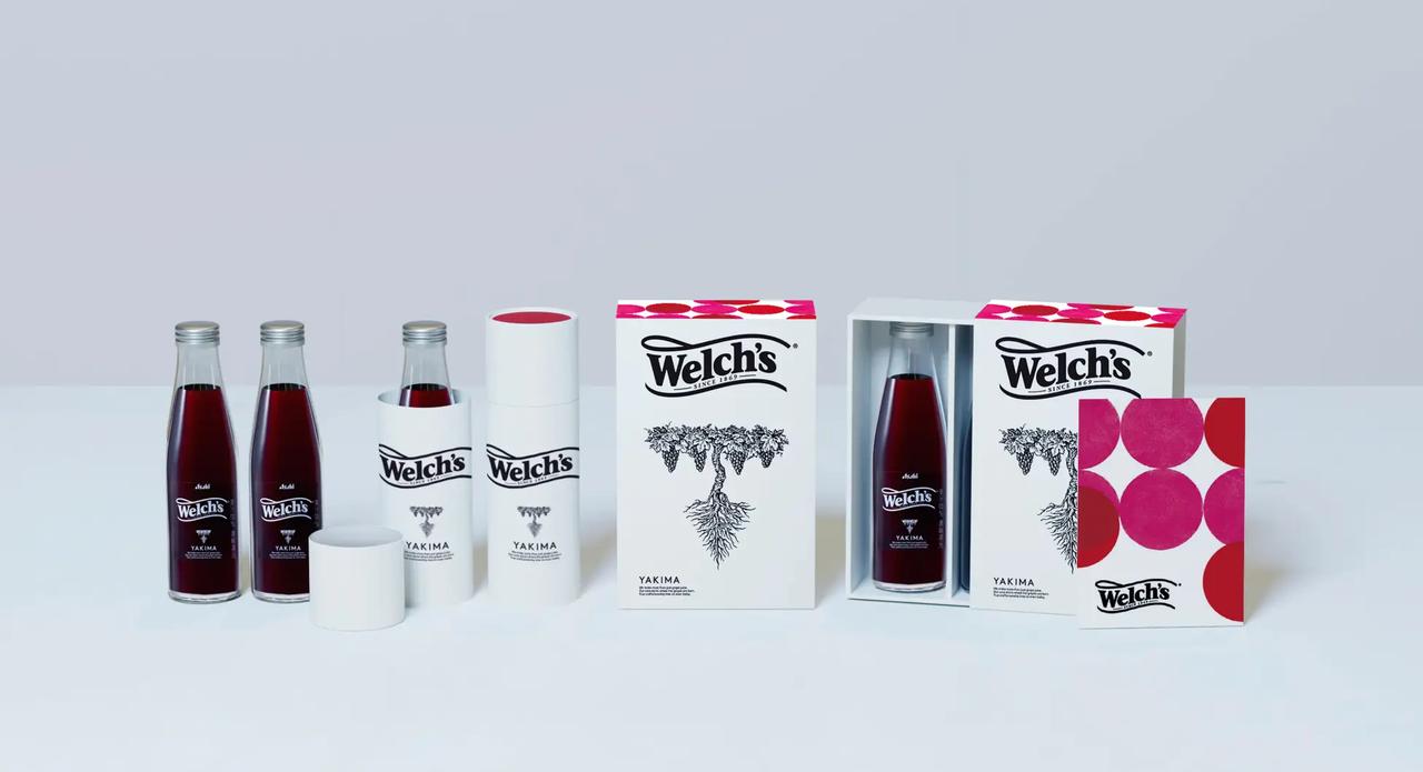 画像: 『Welch’s PREMIUM YAKIMA』 瓶200ml:600円(税別)648円(税込) 1本ギフトボックス:900円(税別)972円(税込) 2本ギフトボックス:1,500円(税別)1,620円(税込)