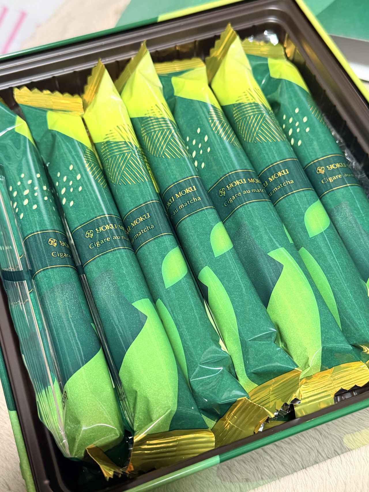 画像3: 初夏だけの贅沢♡ヨックモックから「シガール オゥ マッチャ」登場