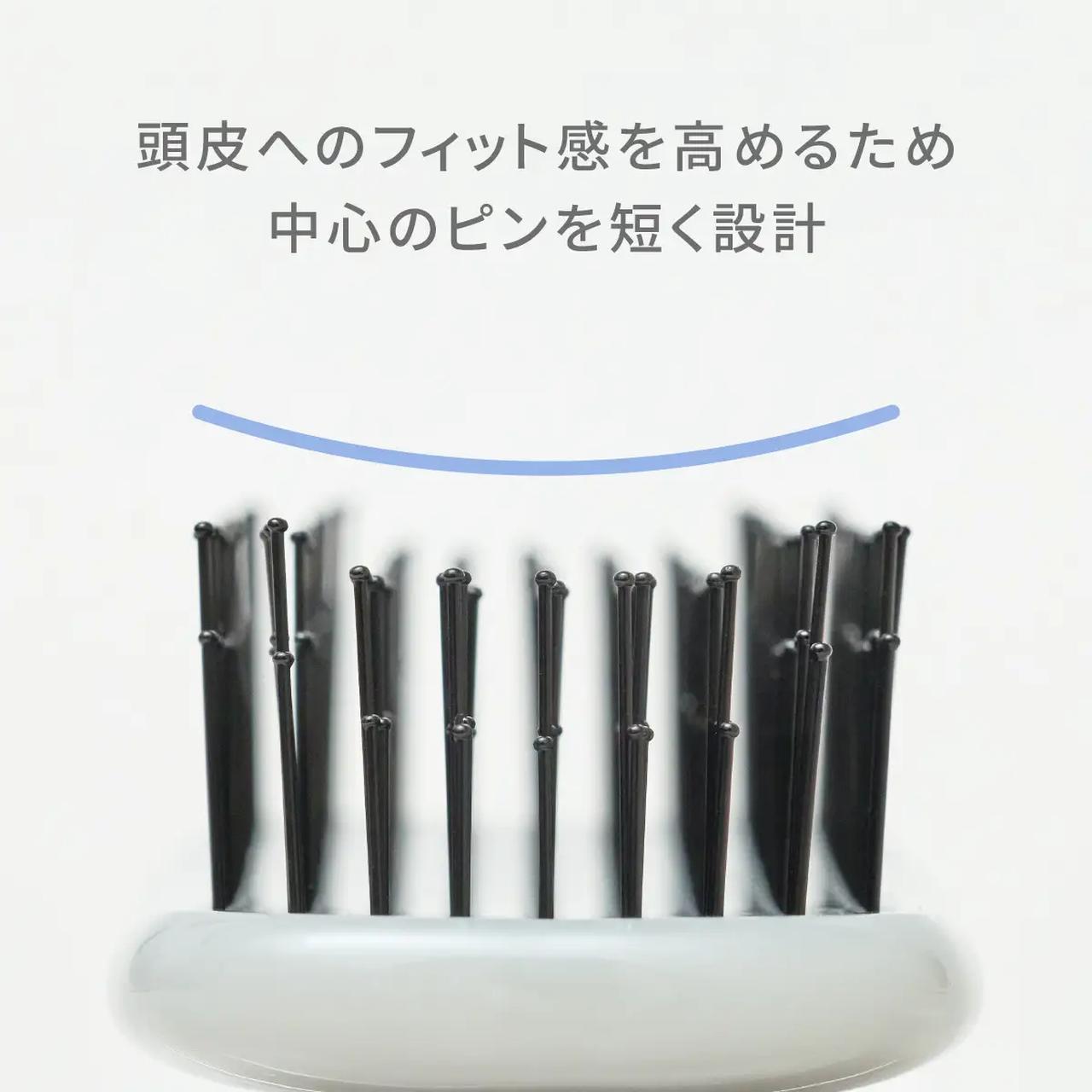 画像2: 頭皮にしっかり届く、こだわりのピン設計