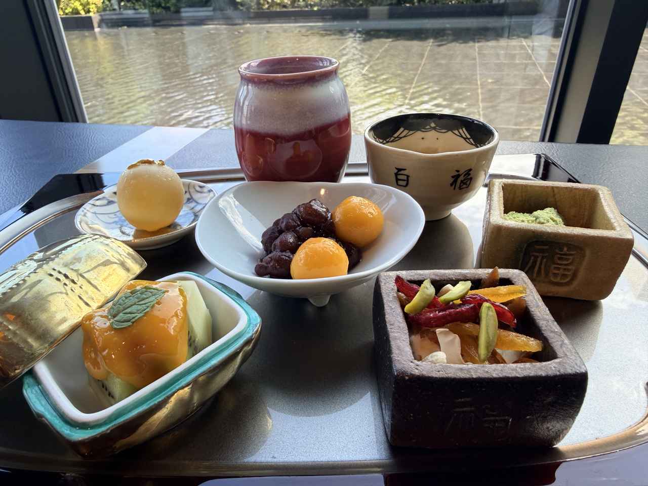 画像2: 食後は甘味ワゴンで、心がほどけるひととき