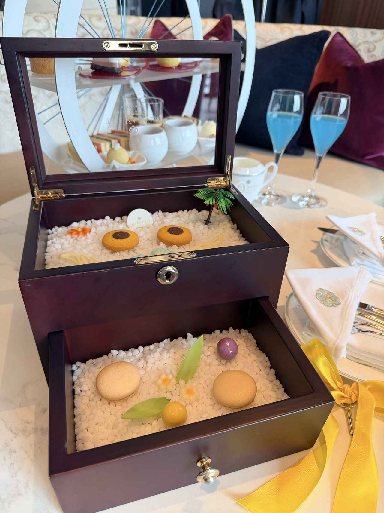 画像2: 横浜でハワイ気分♡夏の光を閉じ込めた「トロピカルアフタヌーンティー」【ザ・カハラ・ホテル&リゾート 横浜】