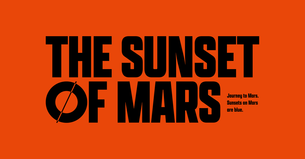 画像: THE SUNSET OF MARS -火星旅行-