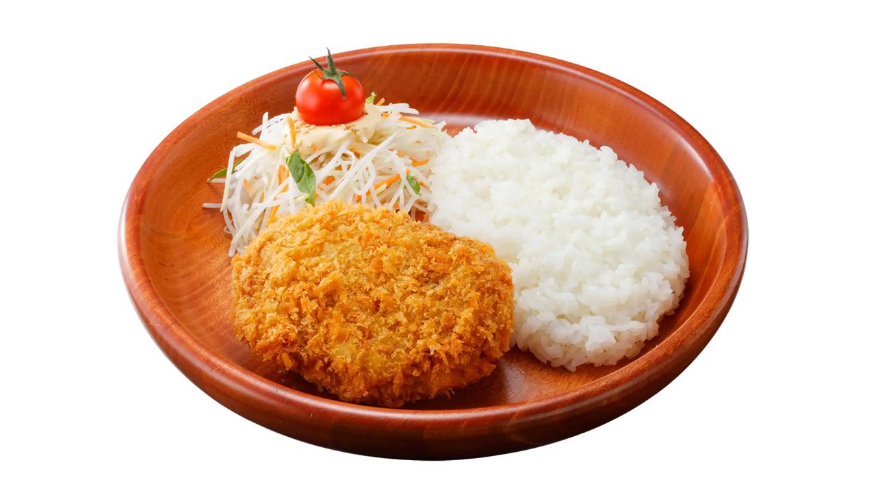 画像: メンチカツディッシュ（ハンバーグなし）